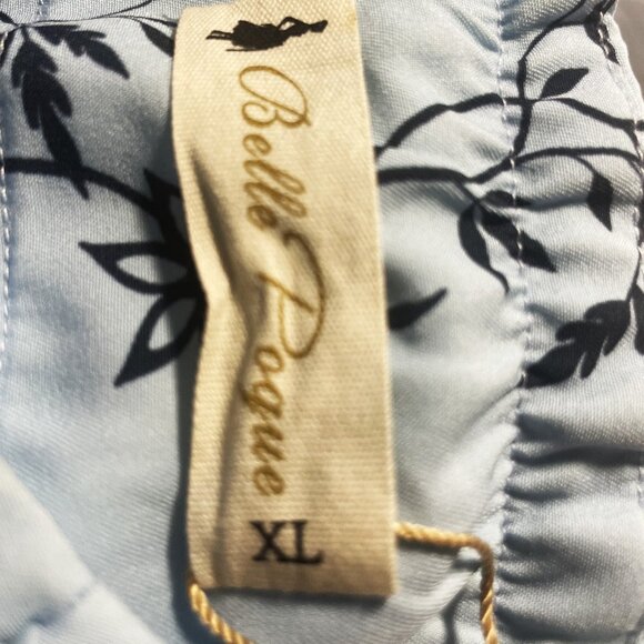 Belle Poque Floral Vintage Skirt Women NWT High Waisted A-line MidI  Sz XL - Picture 7 of 9